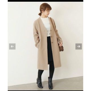 SLOBE IENA - SLOBE IENA スタンドコクーンコート 38の通販 by SLOBE IENA - SLOBE IENA スタンドコクーンコート 38の通販 by