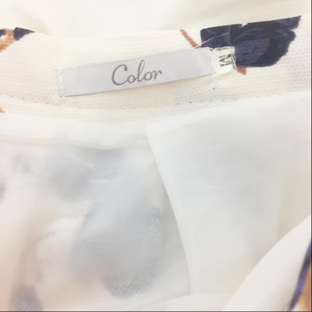 Color(カラー)のColor 花柄フレアミニスカート レディースのスカート(ミニスカート)の商品写真