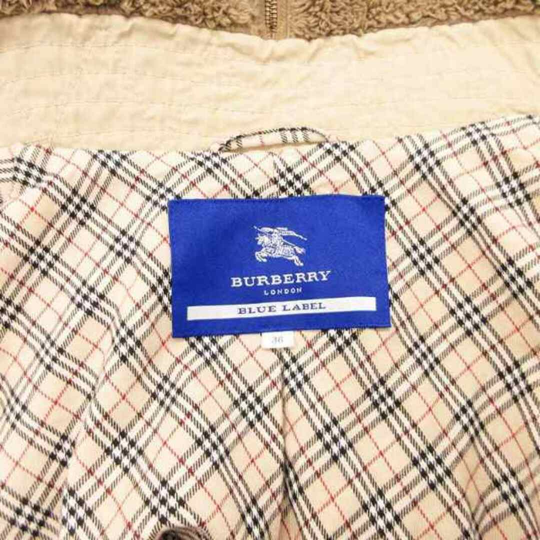 BURBERRY BLUE LABEL - バーバリーブルーレーベル モッズコート BURBERRY BLUE LABEL - バーバリーブルーレーベル モッズコート