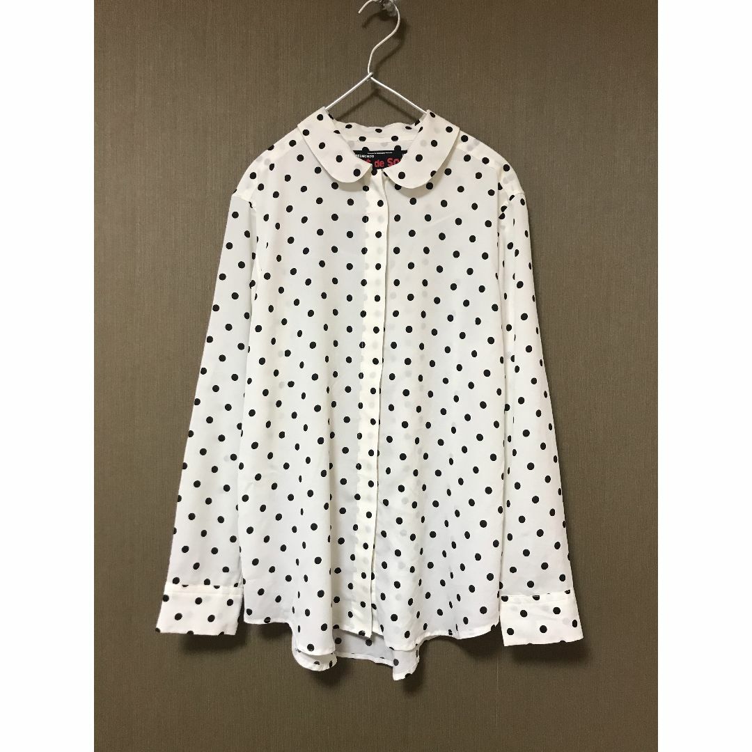 Deuxieme Classe ドゥーズィエム クラス ドット ブラウス シャツ Deuxieme Classe ドゥーズィエム クラス ドット ブラウス シャツ