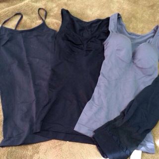 3枚に変更美姿勢キャミセット★(ルームウェア)