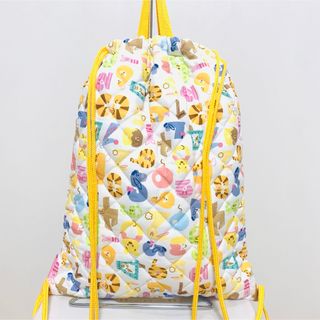 新品 定価1,980円 キルトバッグ ・ナップサック (リュックサック)