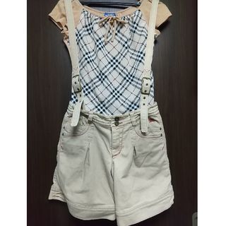 BURBERRY BLUE LABEL(サロペット/オーバーオール)のフリマ BURBERRY BLUE LABEL(サロペット/オーバーオール)のフリマ
