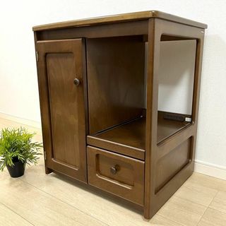 カリモク家具 - 美品 カリモク家具 オーク材 デスクキャビネット カリモク家具 - 美品 カリモク家具 オーク材 デスクキャビネット