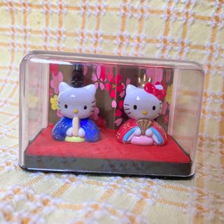 ハローキティ(ハローキティ)の激レア☆レトロ☆キティ　ダニエル　ひなまつり　置き物(キャラクターグッズ)