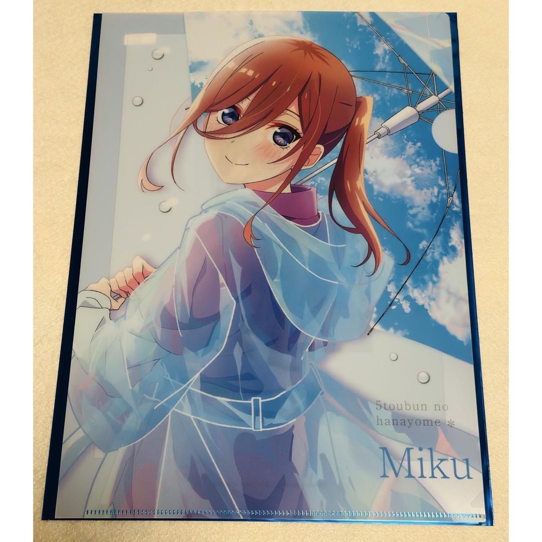 講談社(コウダンシャ)の『五等分の花嫁*』~FIVE Memories 2025~中野三玖クリアファイル エンタメ/ホビーのアニメグッズ(クリアファイル)の商品写真
