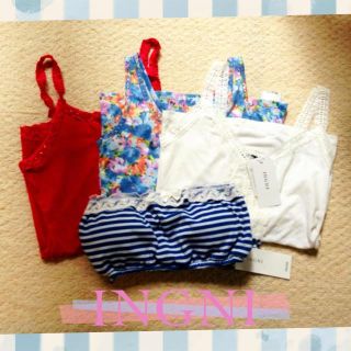 イング(INGNI)の新品♡INGNIインナーset(キャミソール)