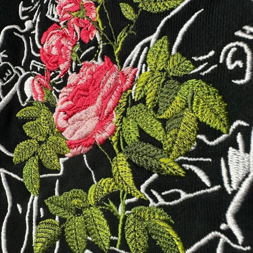 XLARGE - エクストララージ ゴリラポッド 花柄 スウェット 刺繍 XLARGE - エクストララージ ゴリラポッド 花柄 スウェット 刺繍