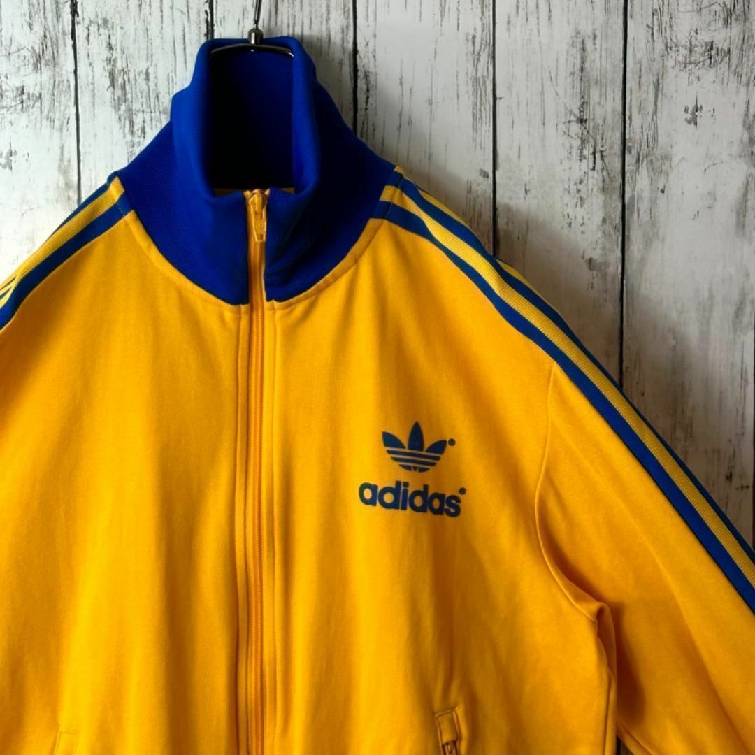 adidas - アディダス ジャージ トラックジャケット イエロー adidas - アディダス ジャージ トラックジャケット イエロー