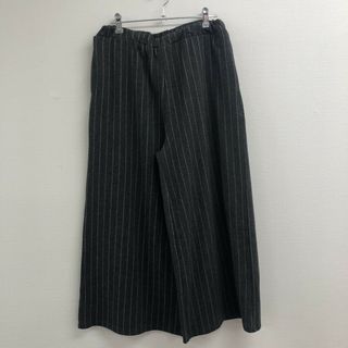 【MELROSECLAIRE】メルローズクレール　グレー系　パンツ　ストライプ　カジュアル　ゆったり(その他)