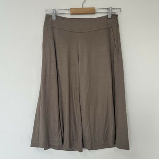 【BALLSEY】ボールジィ　パンツ　ボトムス　ブラウン系　サイズ36　キュロット　ワイド　無地(その他)
