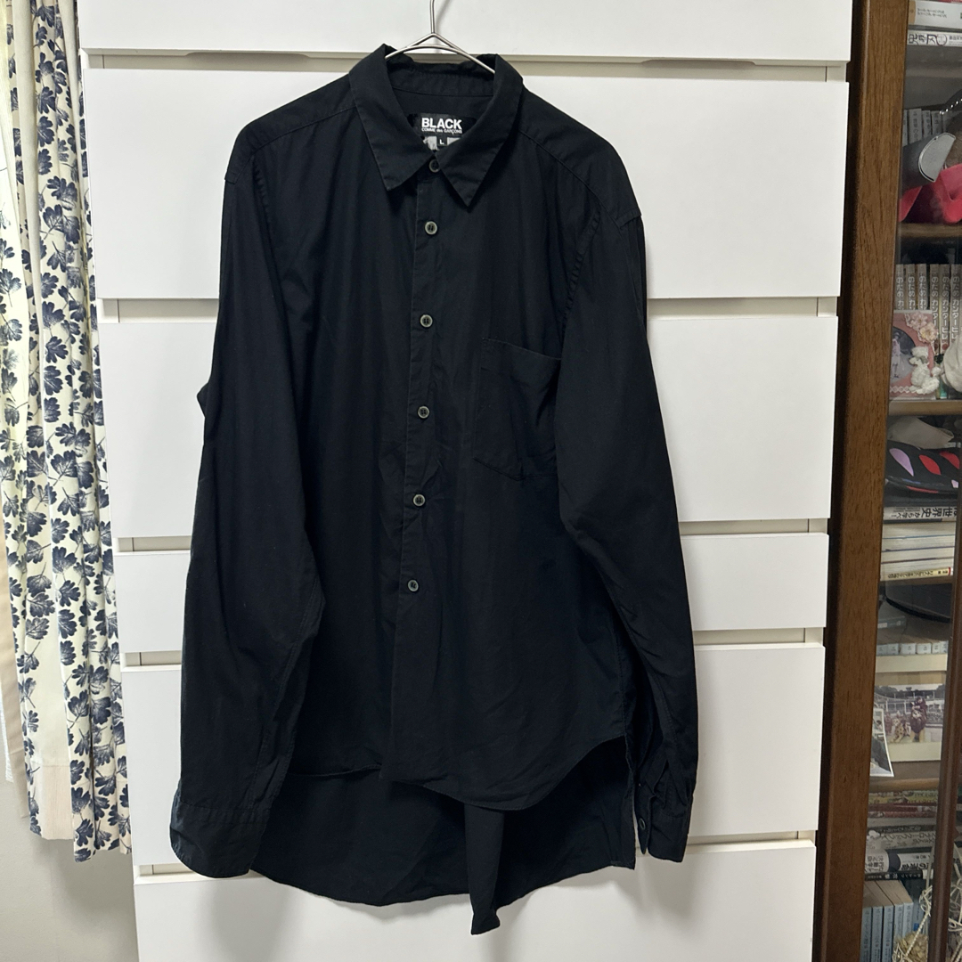 BLACK COMME des GARCONS - BLACK COMME des GARCONS シャツ 黒 BLACK COMME des GARCONS - BLACK COMME des GARCONS シャツ 黒