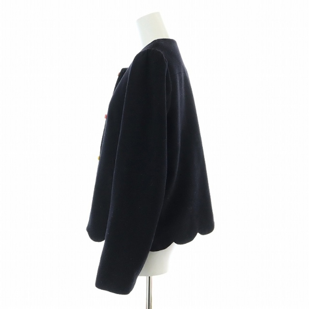 franche lippee - フランシュリッペ ノーカラーコート ショート franche lippee - フランシュリッペ ノーカラーコート ショート