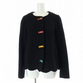 franche lippee - フランシュリッペ ノーカラーコート ショート franche lippee - フランシュリッペ ノーカラーコート ショート