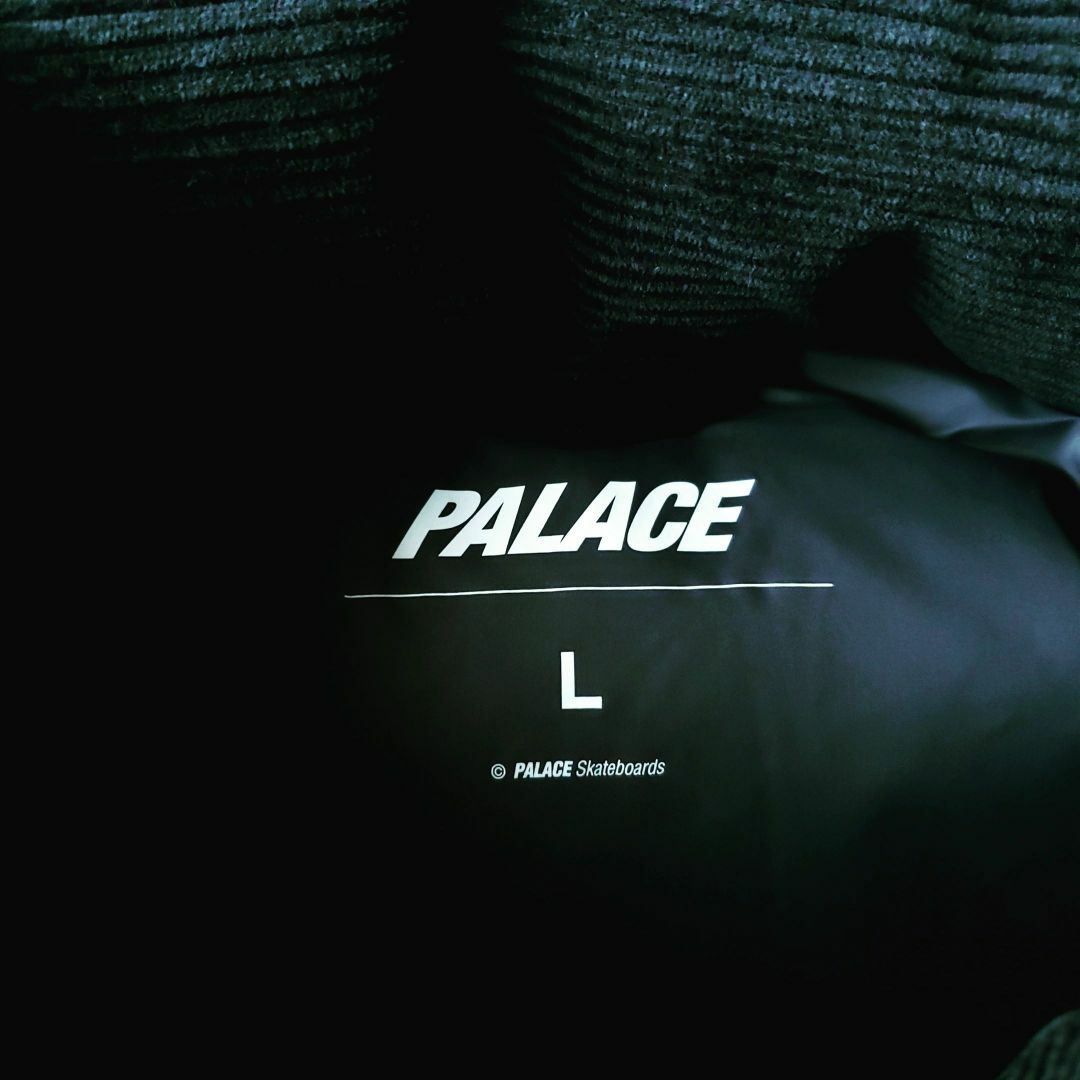 PALACE - PALACE CORDUROY PUFFA JACKET 黒 L 2025 新作の通販 PALACE - PALACE CORDUROY PUFFA JACKET 黒 L 2025 新作の通販