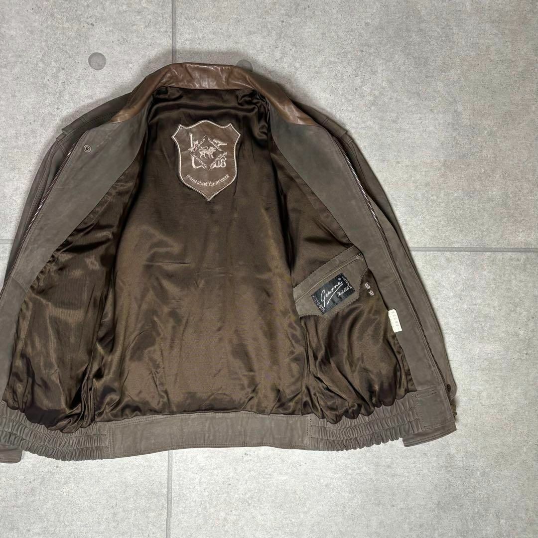 VINTAGE - レザージャケット ボンバージャケット 羊革 短丈 A2 VINTAGE - レザージャケット ボンバージャケット 羊革 短丈 A2