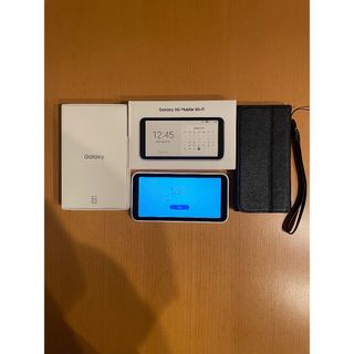 ギャラクシー(Galaxy)の【Galaxy 5GMobile Wi-Fi】ケース付(その他)