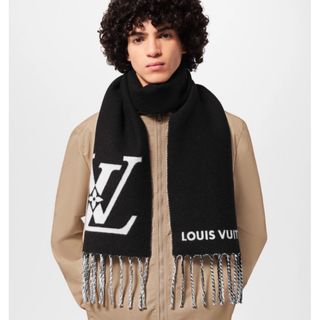 LOUIS VUITTON - LOUIS VUITTON ルイヴィトン マフラー LOUIS VUITTON - LOUIS VUITTON ルイヴィトン マフラー