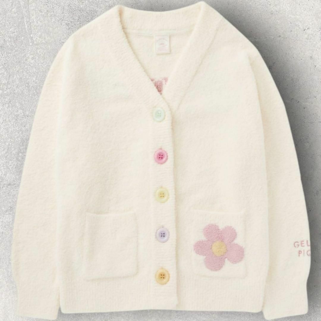 新品未使用 韓国 ソウル限定 ジェラートピケ カーディガン 花柄 新品未使用 韓国 ソウル限定 ジェラートピケ カーディガン 花柄