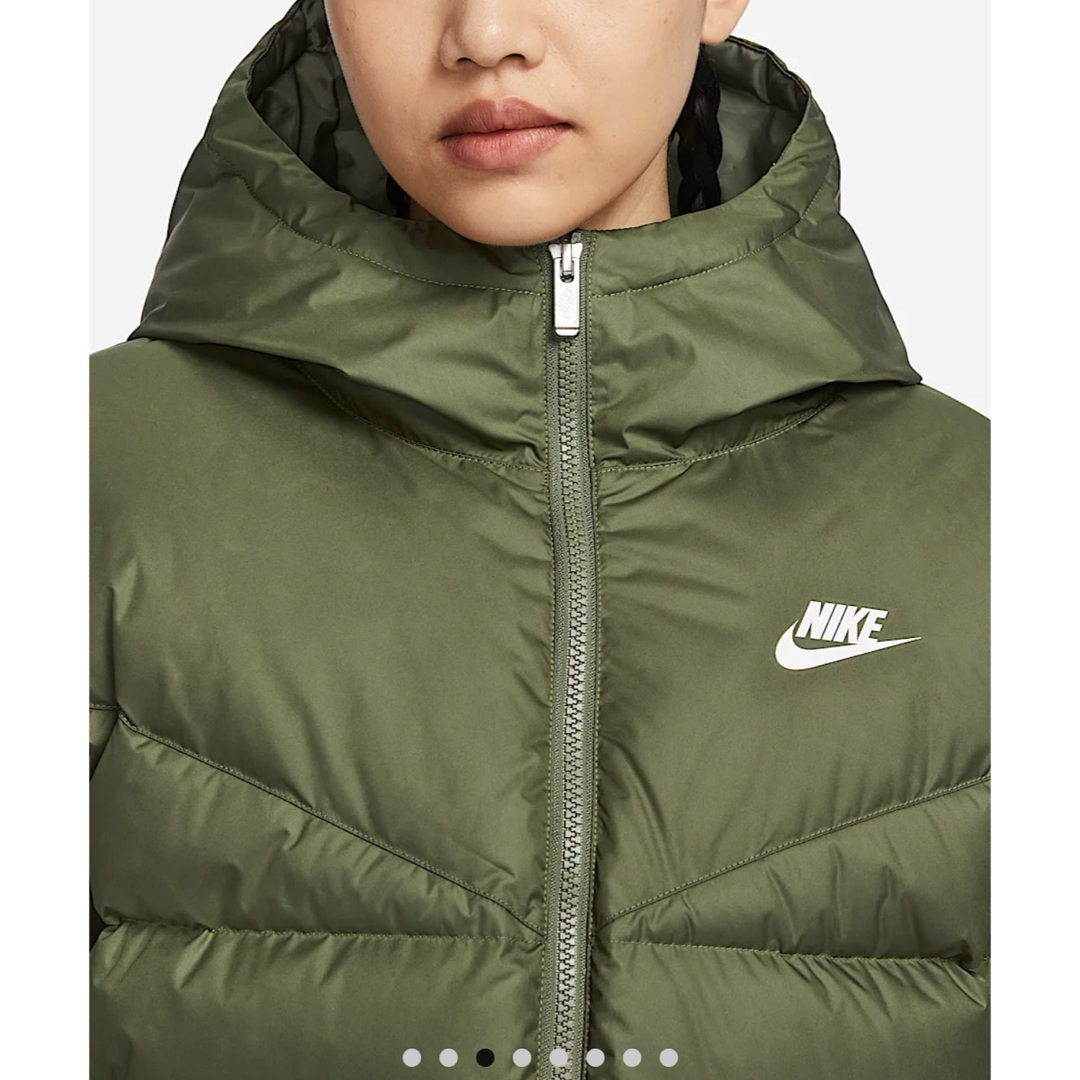 NIKE - 新品☆定価34100円☆NIKE☆ダウンジャケット☆カーキ☆M NIKE - 新品☆定価34100円☆NIKE☆ダウンジャケット☆カーキ☆M