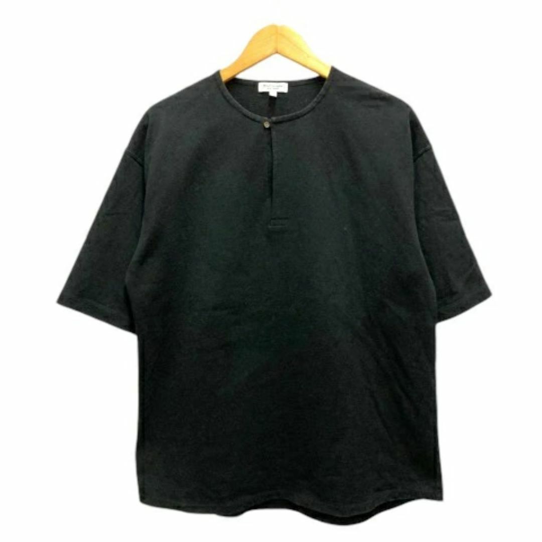 七分袖 黒 ブラック メンズ