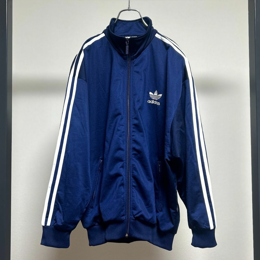 90´sビンテージadidasアディダスジャージ/オーバーサイズ/ネイビー/M 90´sビンテージadidasアディダスジャージ/オーバーサイズ/ネイビー/M