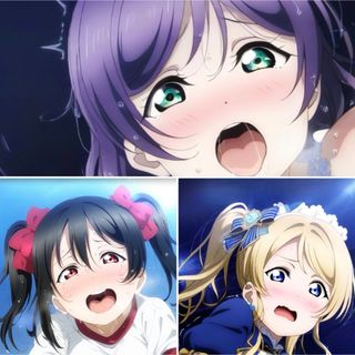 ラブライブ μ's 3年生 まとめ売り ブロマイド 写真 L判 同人 アニメ(その他)