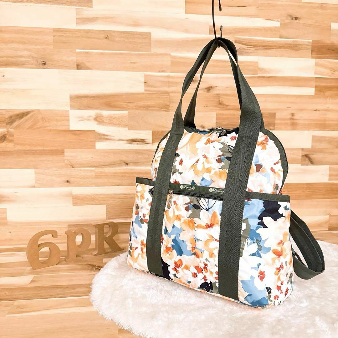 LeSportsac - 美品【レスポートサック】花柄フローラル水彩 LeSportsac - 美品【レスポートサック】花柄フローラル水彩