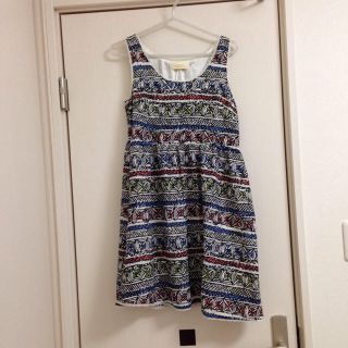 ダブルクローゼット(w closet)のw closet＊ワンピ(ひざ丈ワンピース)