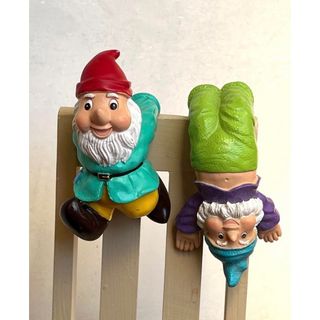 【新品】小人(2つ)(置物)