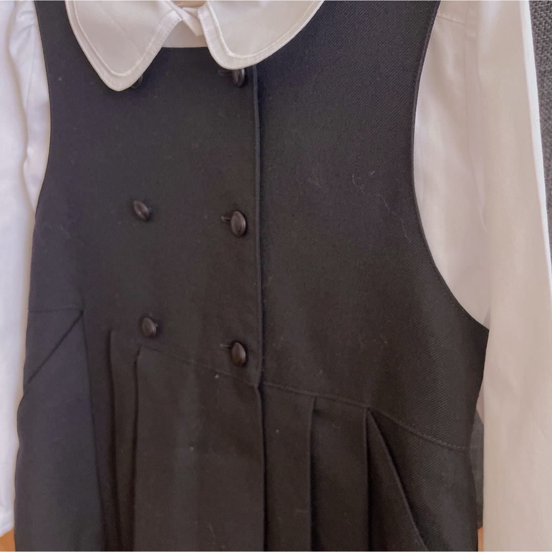 BURBERRY(バーバリー)のバーバリー　お受験ワンピースシャツ　120 キッズ/ベビー/マタニティのキッズ服女の子用(90cm~)(ワンピース)の商品写真