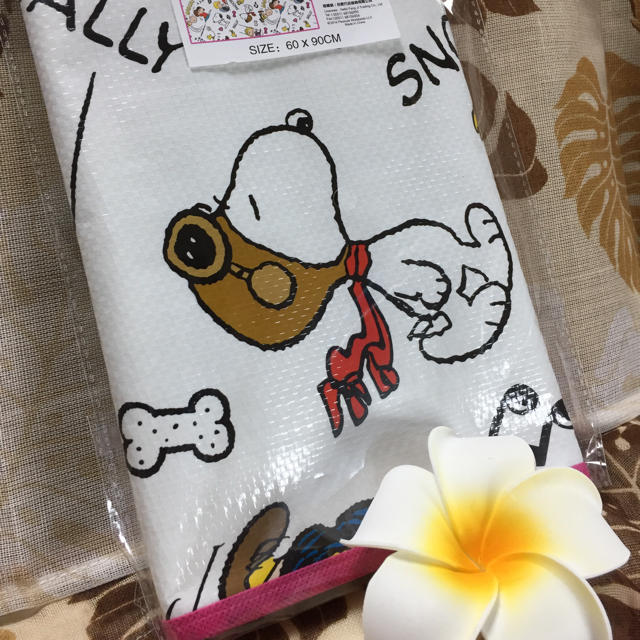 SNOOPY(スヌーピー)の新品＊スヌーピ レジャーシート  各サイズあり インテリア/住まい/日用品の日用品/生活雑貨/旅行(旅行用品)の商品写真