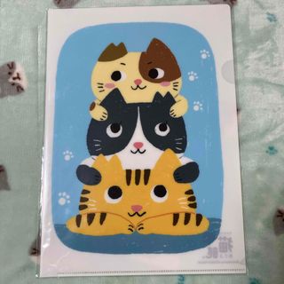 フェリシモ(FELISSIMO)のフェリシモ　猫部　クリアファイル　小坂タイチ(クリアファイル)
