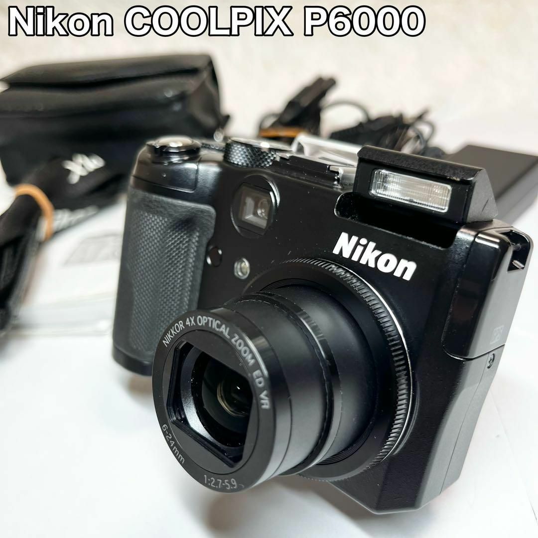 Nikon ニコン COOLPIX クールピクス P6000 ブラック デジカメ Nikon ニコン COOLPIX クールピクス P6000 ブラック デジカメ