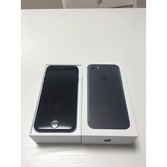 新品未使用ドコモ iPhone7 128GB BK SIMﾌﾘｰ可 おまけ付