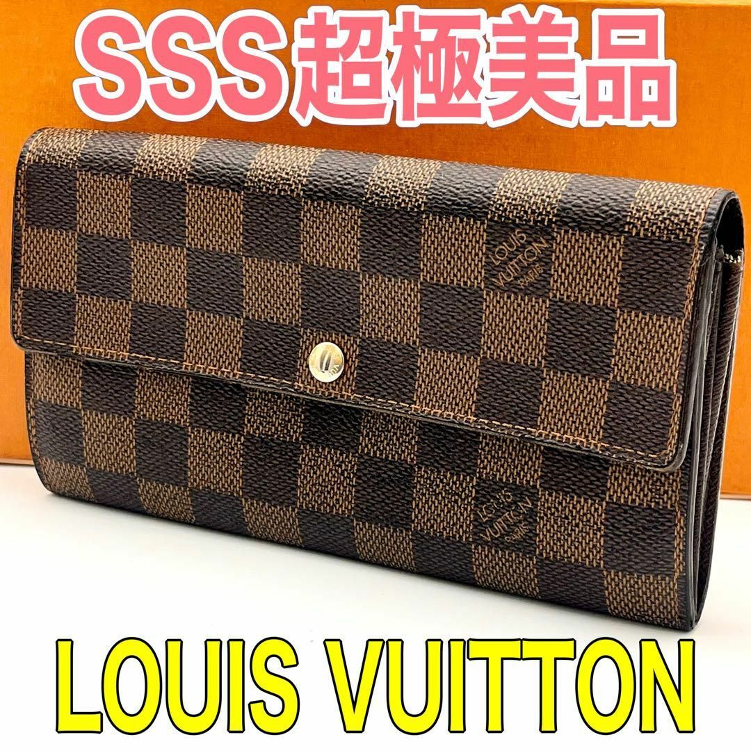 LOUIS VUITTON - ルイヴィトン ダミエ ポルトフォイユサラ 10 LOUIS VUITTON - ルイヴィトン ダミエ ポルトフォイユサラ 10