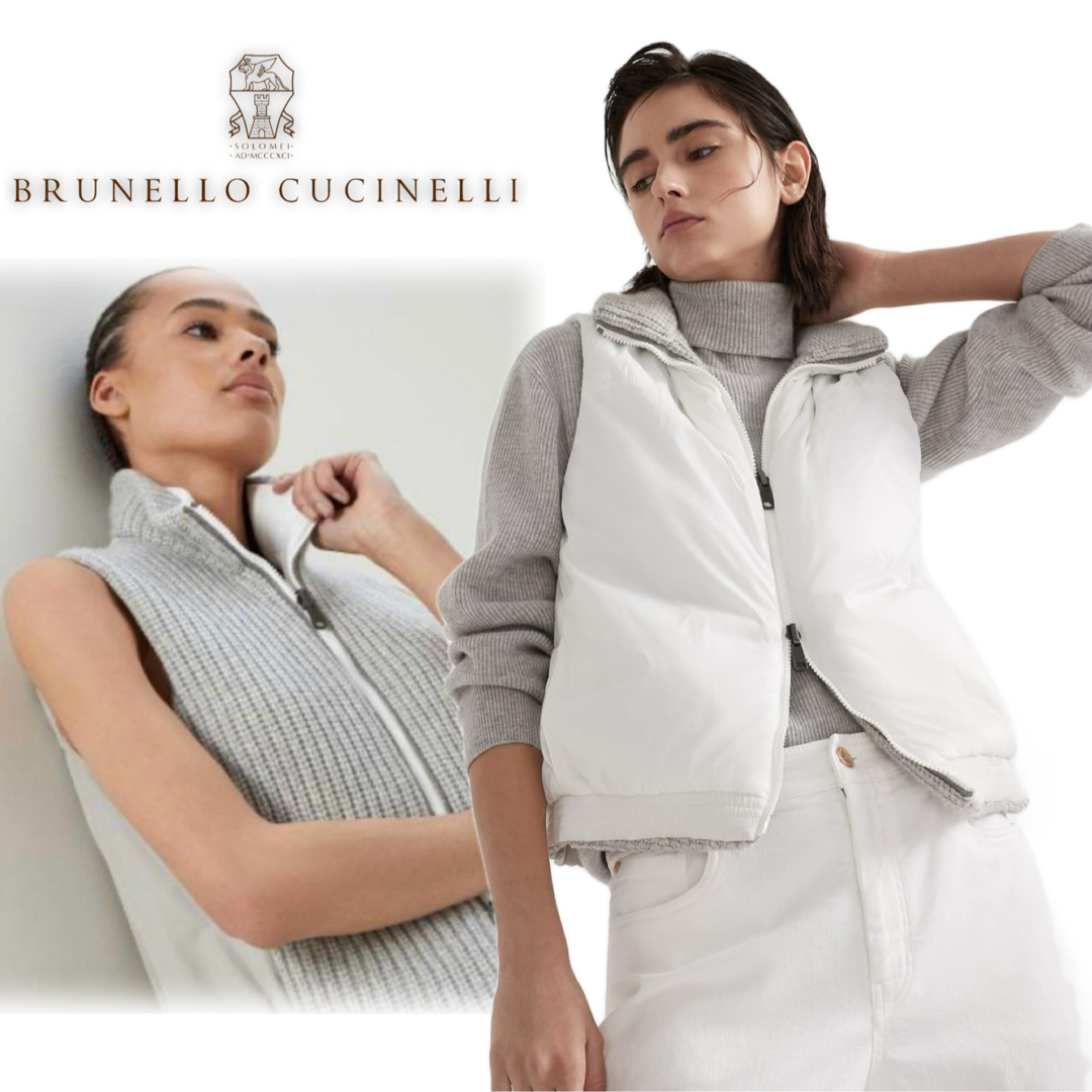 BRUNELLO CUCINELLI - ☆BRUNELLO CUCINELLI☆ダウンベスト BRUNELLO CUCINELLI - ☆BRUNELLO CUCINELLI☆ダウンベスト