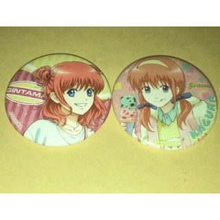 銀魂　ダッシュストア　レトロポップ　缶バッジ　キャラバッジコレクション　神楽(バッジ/ピンバッジ)