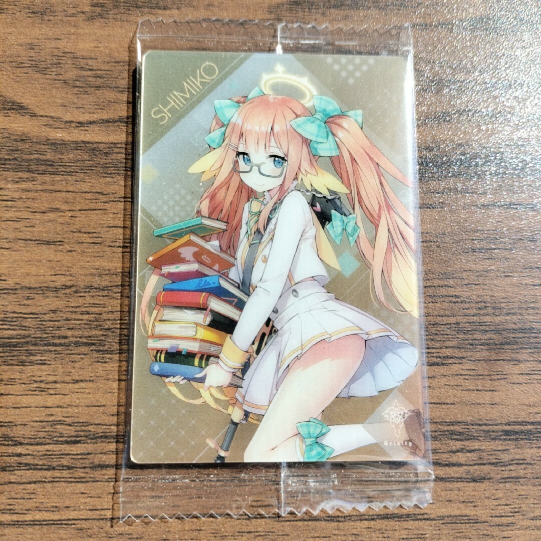 ブルーアーカイブ ブルアカ ウエハース3 カード シミコ エンタメ/ホビーのおもちゃ/ぬいぐるみ(キャラクターグッズ)の商品写真