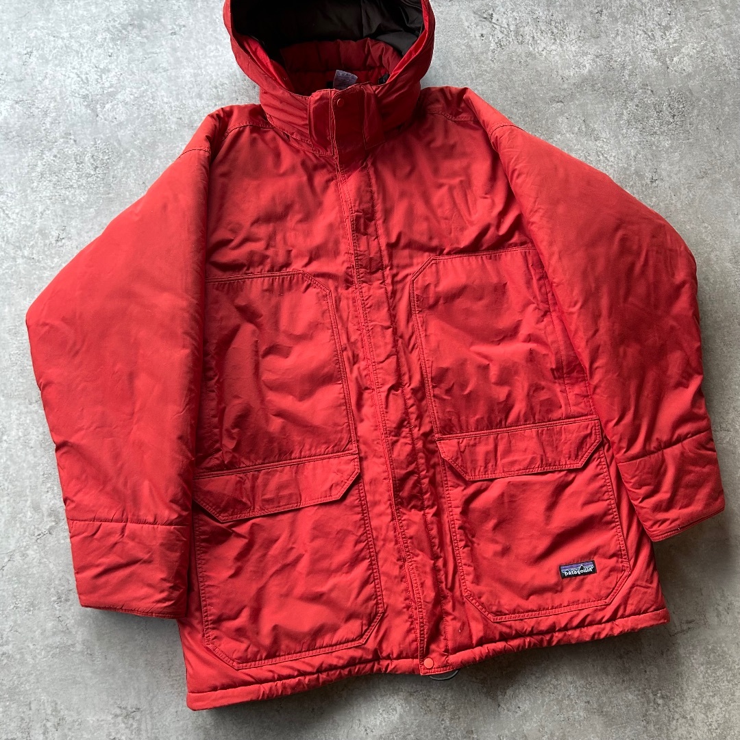 patagonia - 00s パタゴニア ガイドパーカー 中綿入り オレンジ Lの 