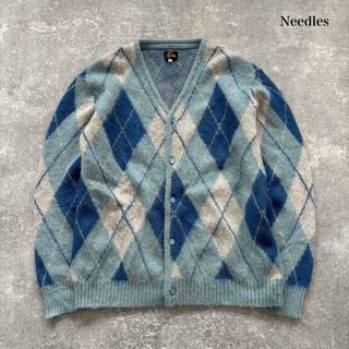 Needles - モヘアカーディガン L ピンク パープル パピヨン Needles - モヘアカーディガン L ピンク パープル パピヨン