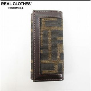 FENDI - □新品同様□ FENDI フェンディ ズッカ柄 PVC×レザー FENDI - □新品同様□ FENDI フェンディ ズッカ柄 PVC×レザー