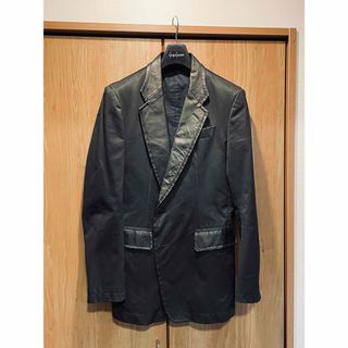 Y's - y's for men レザー切替 コットンテーラードジャケット Y's - y's for men レザー切替 コットンテーラードジャケット