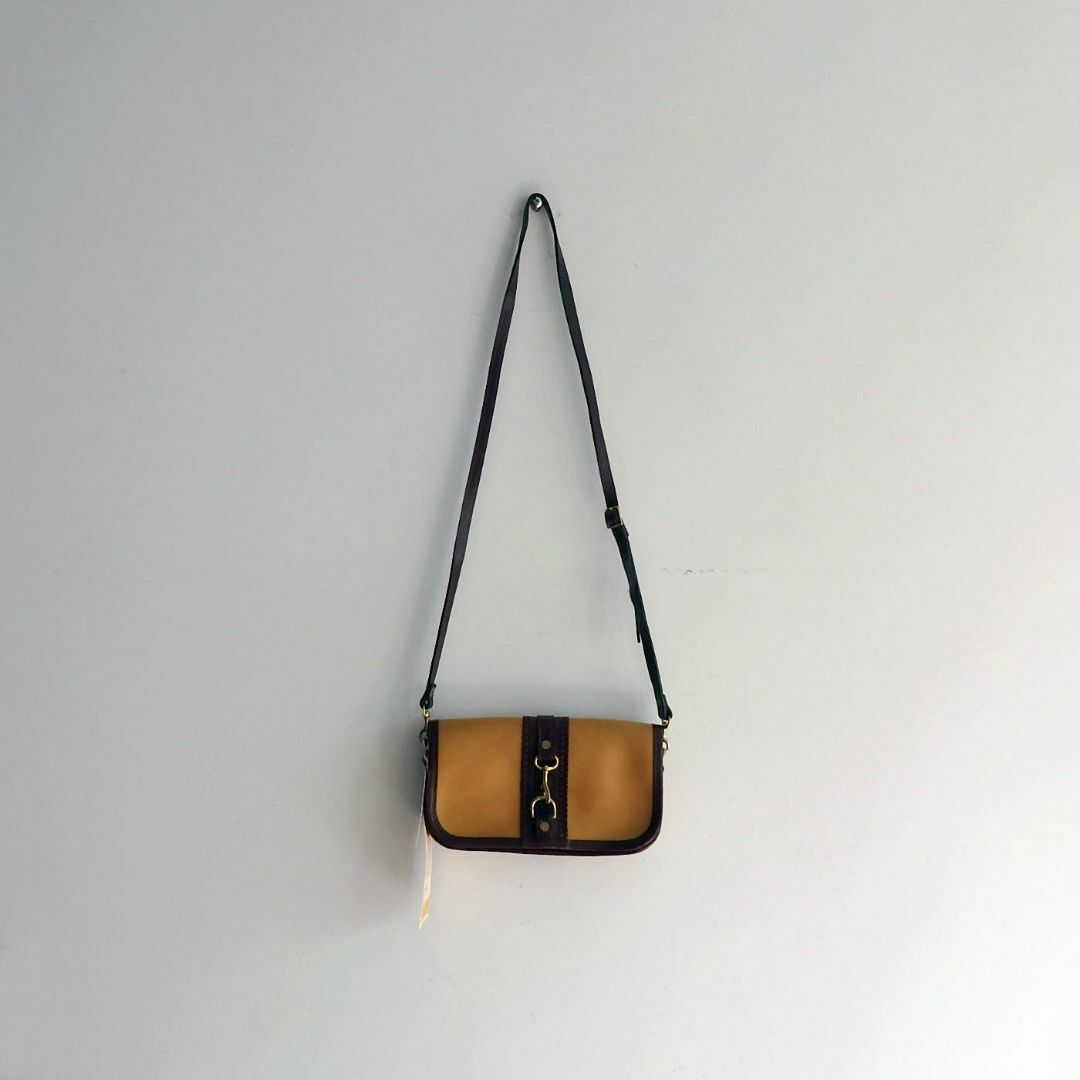 Bshop - 【新品】定価60,600円　J.W.HULME　ナチュラルレザーバッグ