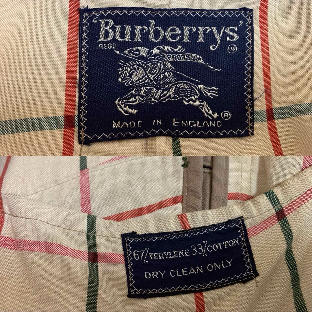 BURBERRY - BURBERRYS VINTAGE ENGLAND製 バルマカーンコート M BURBERRY - BURBERRYS VINTAGE ENGLAND製 バルマカーンコート M