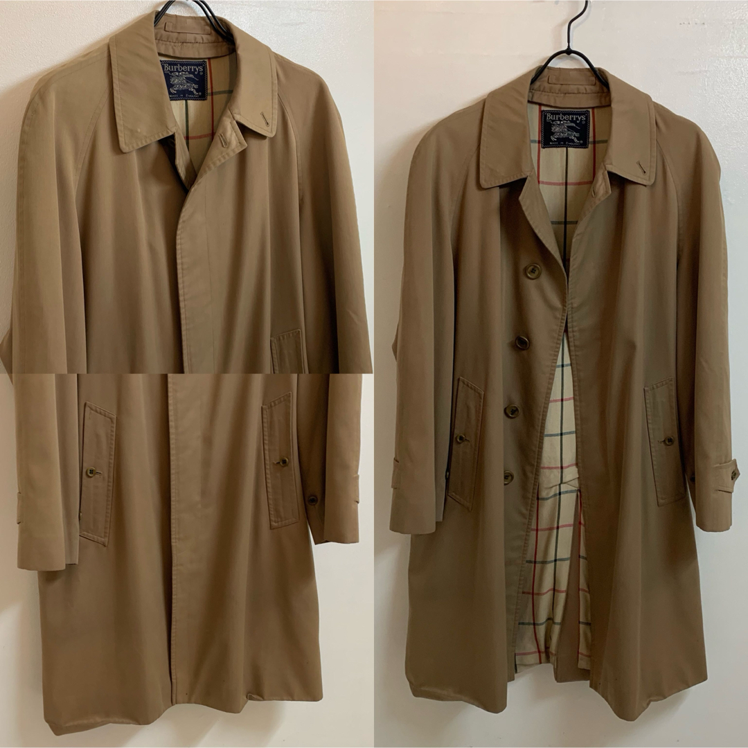 BURBERRY - BURBERRYS VINTAGE ENGLAND製 バルマカーンコート M BURBERRY - BURBERRYS VINTAGE ENGLAND製 バルマカーンコート M