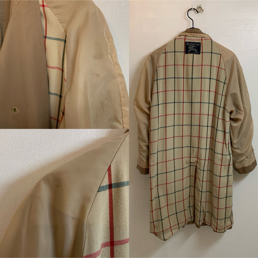 BURBERRY - BURBERRYS VINTAGE ENGLAND製 バルマカーンコート M BURBERRY - BURBERRYS VINTAGE ENGLAND製 バルマカーンコート M