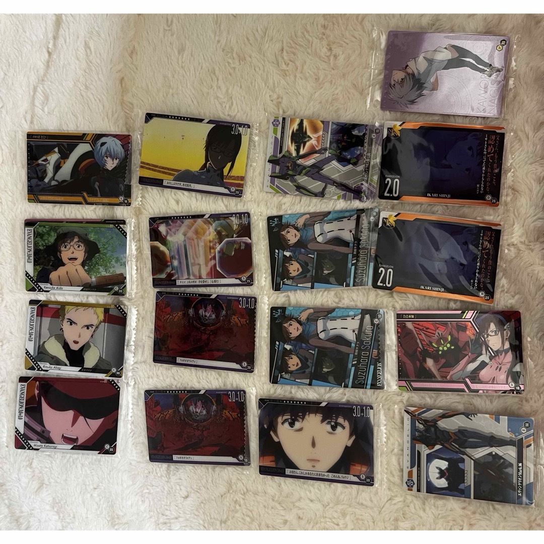 BANDAI(バンダイ)のエヴァンゲリオン ウエハース セット エンタメ/ホビーのアニメグッズ(カード)の商品写真