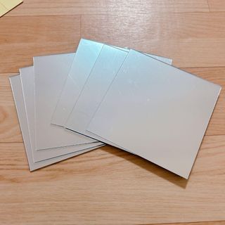 6枚 15×15cm 割れない鏡 全身鏡 壁に貼る鏡 アクリルミラー ミラー(壁掛けミラー)