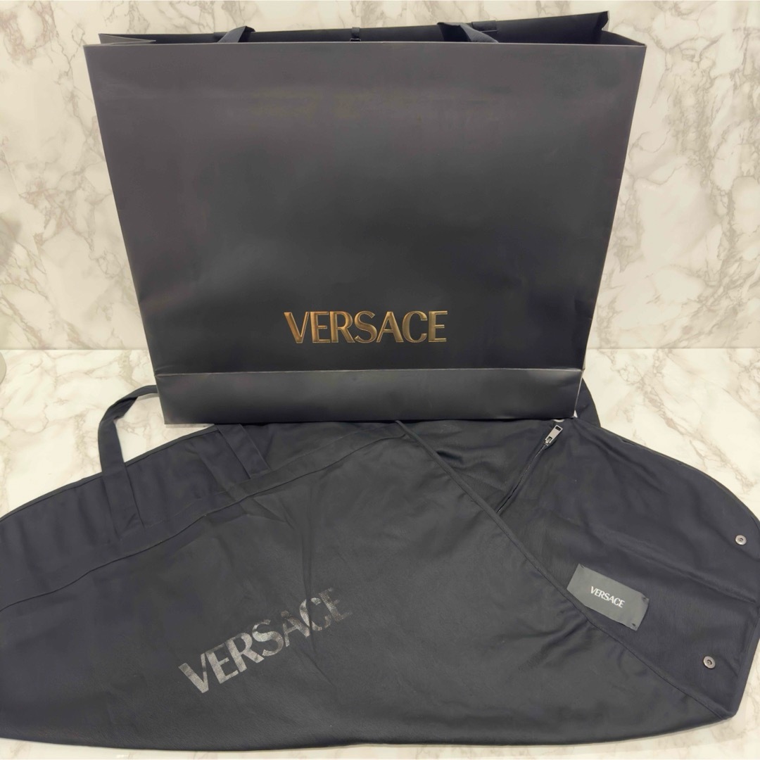 VERSACE - 【完全新品未使用】ヴェルサーチ ツイード Aライン VERSACE - 【完全新品未使用】ヴェルサーチ ツイード Aライン